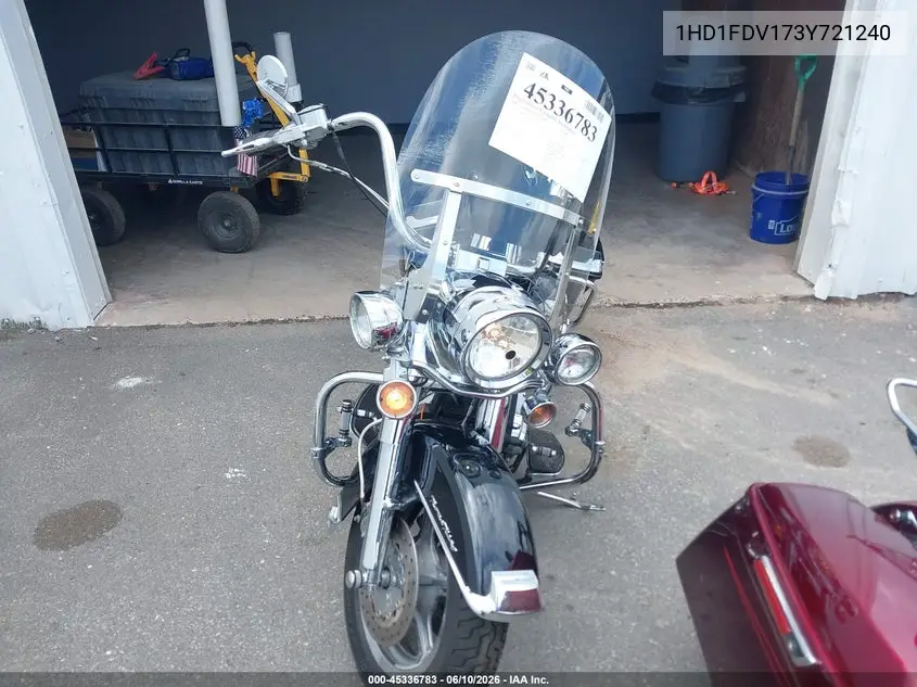 2003 Harley-Davidson Flhr VIN: 1HD1FDV173Y721240 Lot: 45336783