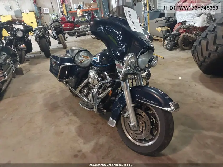 2003 Harley-Davidson Flhri Shrine VIN: 1HD1FWW173Y745368 Lot: 45507264