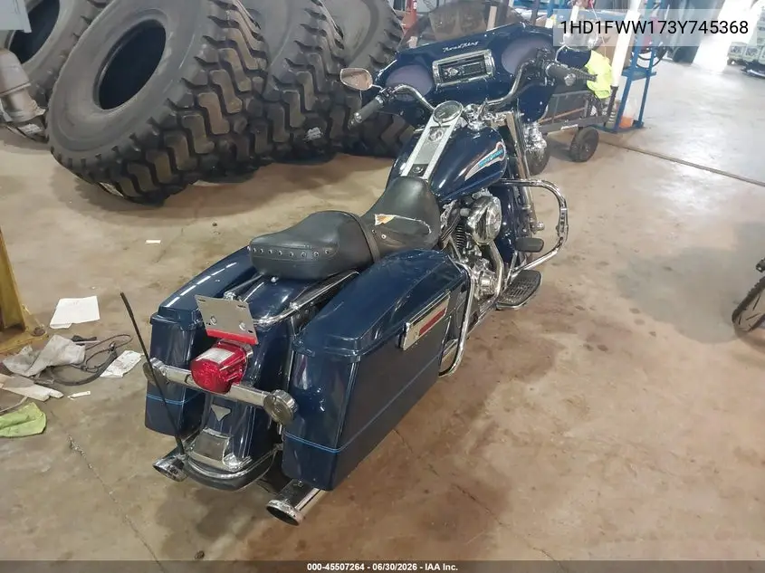 2003 Harley-Davidson Flhri Shrine VIN: 1HD1FWW173Y745368 Lot: 45507264