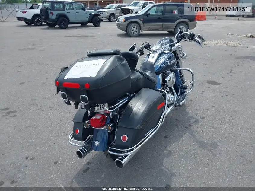 2004 Harley-Davidson Flhrsi VIN: 1HD1FYW174Y718751 Lot: 45399840
