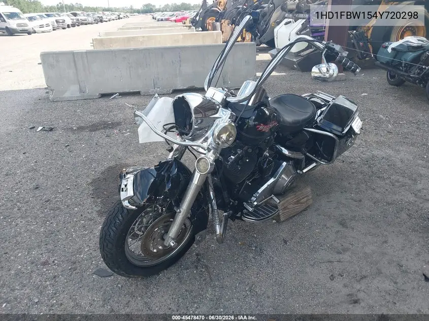 2004 Harley-Davidson Flhri VIN: 1HD1FBW154Y720298 Lot: 45478470