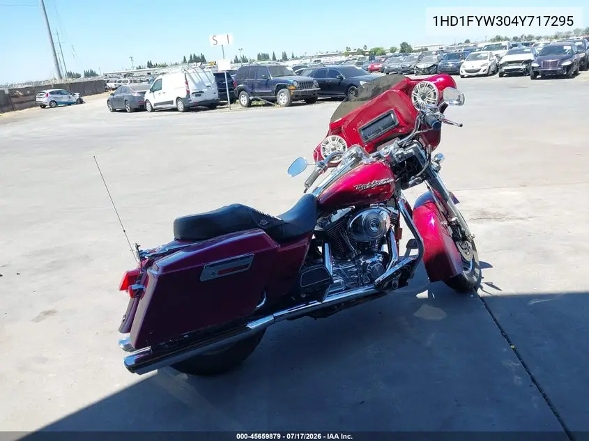 2004 Harley-Davidson Flhrsi VIN: 1HD1FYW304Y717295 Lot: 45659879