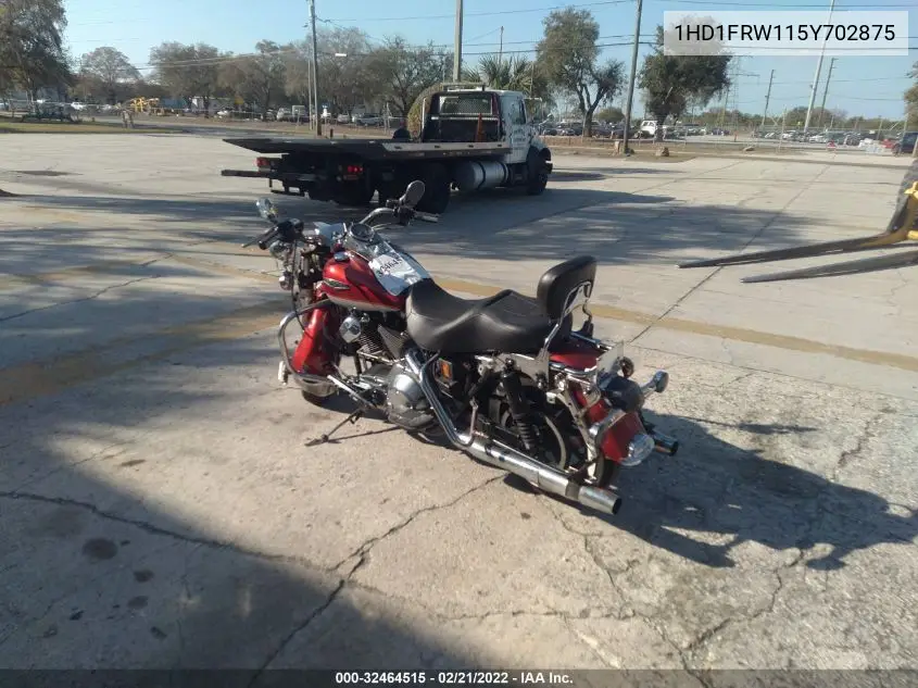 2005 Harley-Davidson Flhrci VIN: 1HD1FRW115Y702875 Lot: 32464515