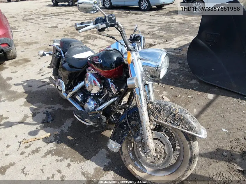 2005 Harley-Davidson Flhrci VIN: 1HD1FRW335Y661988 Lot: 44659808
