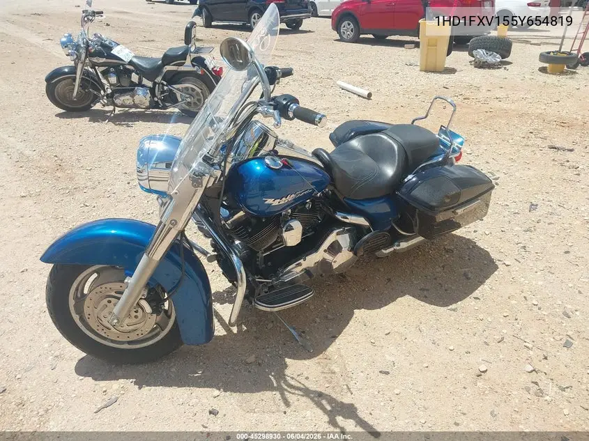 2005 Harley-Davidson Flhrs Road King VIN: 1HD1FXV155Y654819 Lot: 45298930