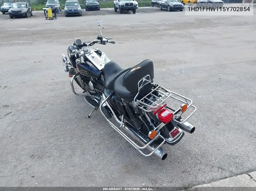 2005 Harley-Davidson Flhpi VIN: 1HD1FHW115Y702854 Lot: 45552477