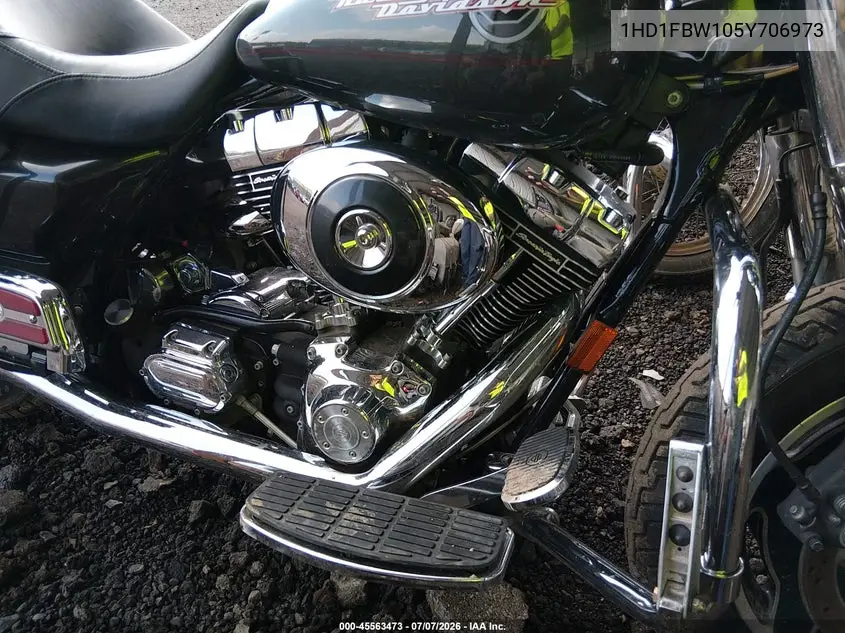 2005 Harley-Davidson Flhri VIN: 1HD1FBW105Y706973 Lot: 45563473