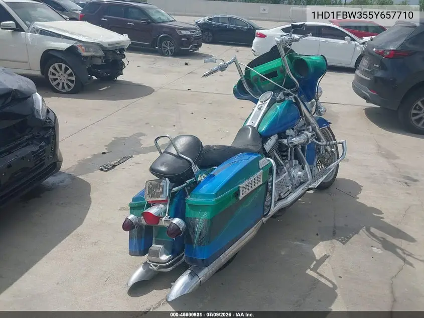 2005 Harley-Davidson Flhri VIN: 1HD1FBW355Y657710 Lot: 45600921