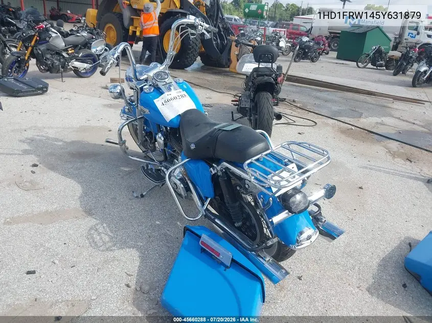 2005 Harley-Davidson Flhrci VIN: 1HD1FRW145Y631879 Lot: 45660288