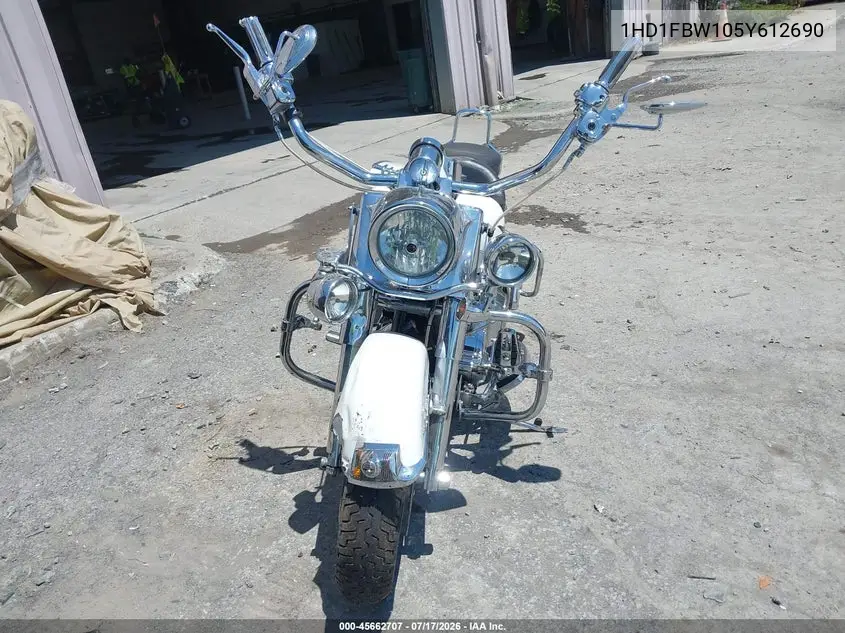 2005 Harley-Davidson Flhri VIN: 1HD1FBW105Y612690 Lot: 45662707