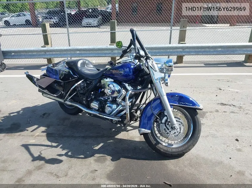 2006 Harley-Davidson Flhri VIN: 1HD1FBW156Y629969 Lot: 45005780