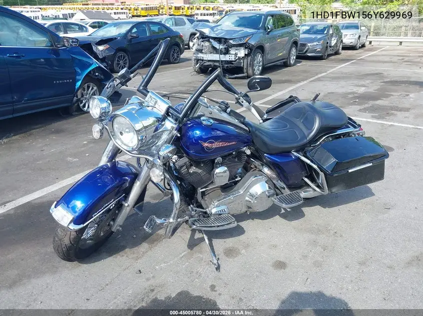 2006 Harley-Davidson Flhri VIN: 1HD1FBW156Y629969 Lot: 45005780