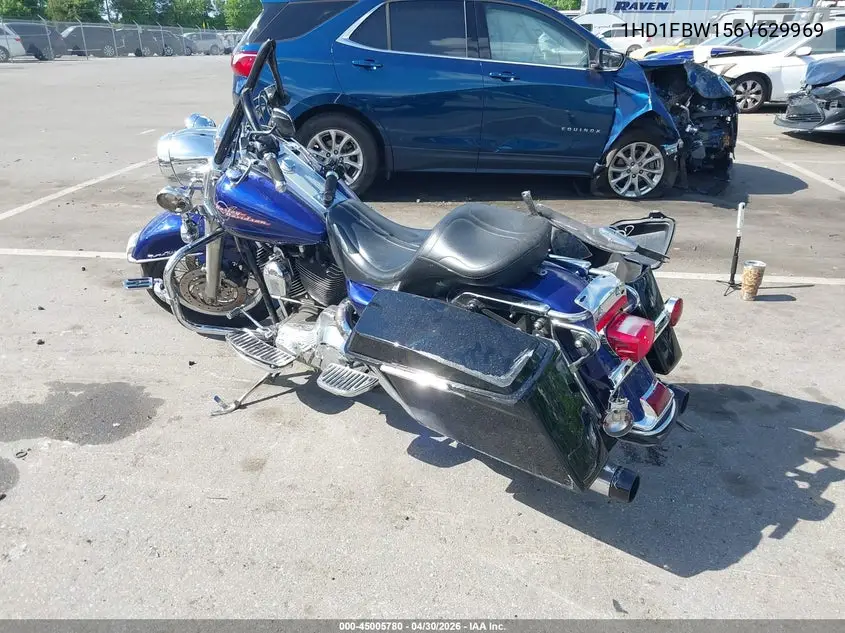 2006 Harley-Davidson Flhri VIN: 1HD1FBW156Y629969 Lot: 45005780