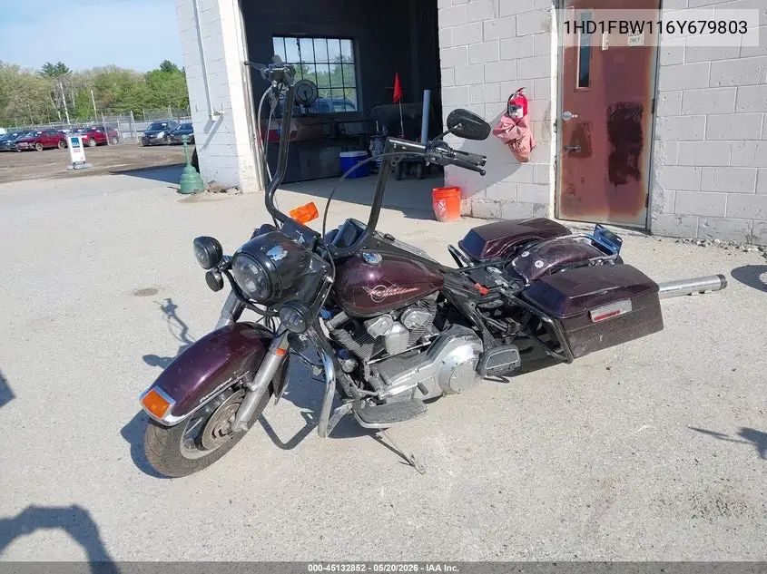 2006 Harley-Davidson Flhri VIN: 1HD1FBW116Y679803 Lot: 45132852