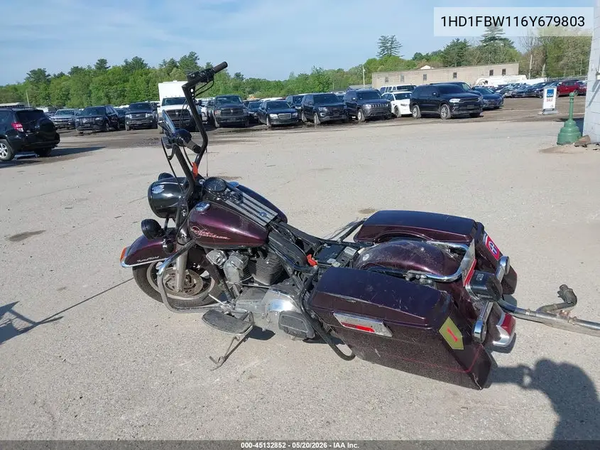 2006 Harley-Davidson Flhri VIN: 1HD1FBW116Y679803 Lot: 45132852