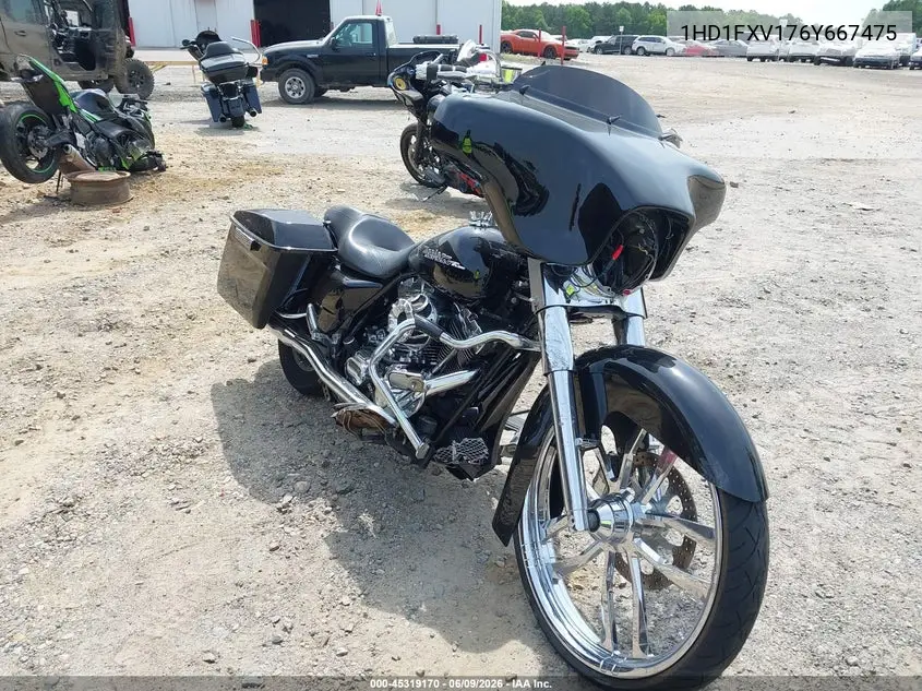 2006 Harley-Davidson Flhrs Road King VIN: 1HD1FXV176Y667475 Lot: 45319170