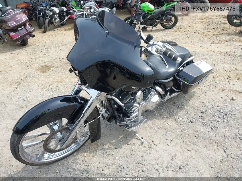 2006 Harley-Davidson Flhrs Road King VIN: 1HD1FXV176Y667475 Lot: 45319170