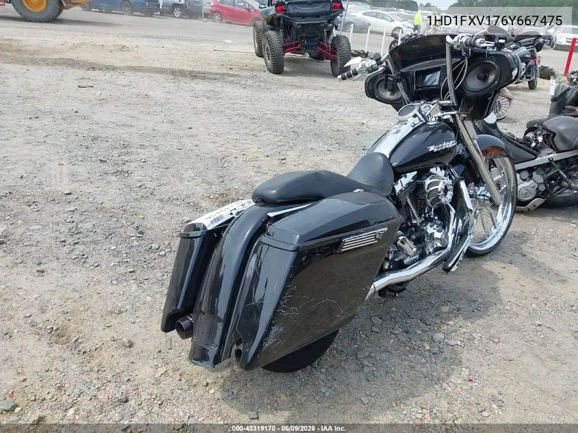 2006 Harley-Davidson Flhrs Road King VIN: 1HD1FXV176Y667475 Lot: 45319170