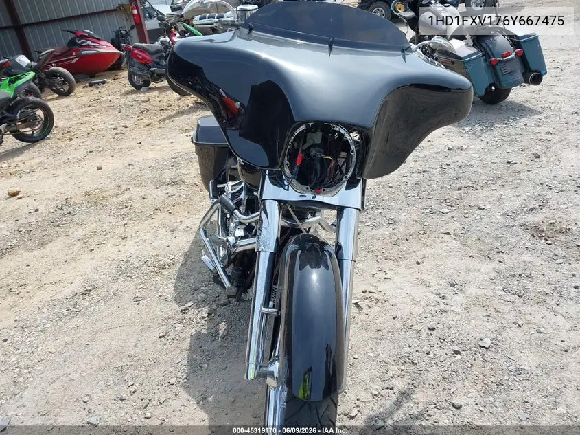 2006 Harley-Davidson Flhrs Road King VIN: 1HD1FXV176Y667475 Lot: 45319170