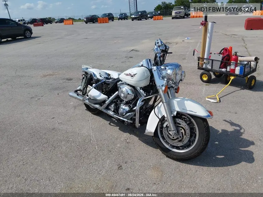 2006 Harley-Davidson Flhri VIN: 1HD1FBW156Y663264 Lot: 45447491