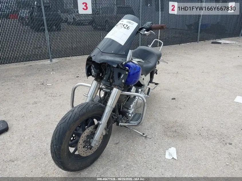 2006 Harley-Davidson Flhrsi VIN: 1HD1FYW166Y667830 Lot: 45477526