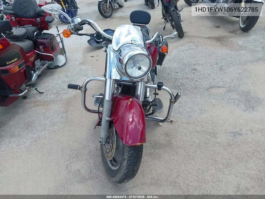 2006 Harley-Davidson Flhrsi VIN: 1HD1FYW106Y622785 Lot: 45542478