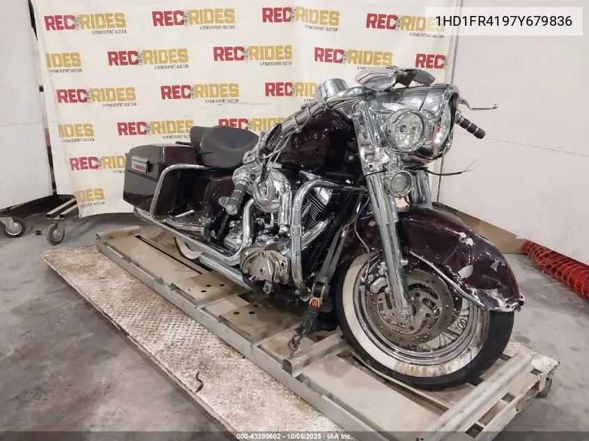 2007 Harley-Davidson Flhrci VIN: 1HD1FR4197Y679836 Lot: 43395602