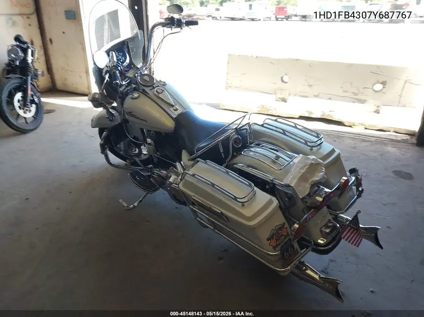 2007 Harley-Davidson Flhr VIN: 1HD1FB4307Y687767 Lot: 45148143
