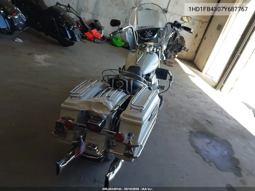 2007 Harley-Davidson Flhr VIN: 1HD1FB4307Y687767 Lot: 45148143