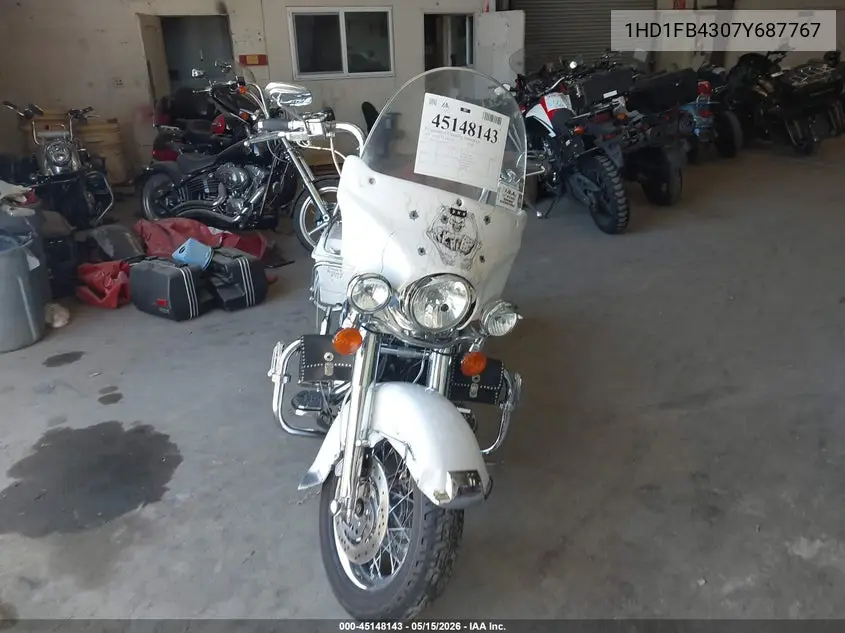 2007 Harley-Davidson Flhr VIN: 1HD1FB4307Y687767 Lot: 45148143