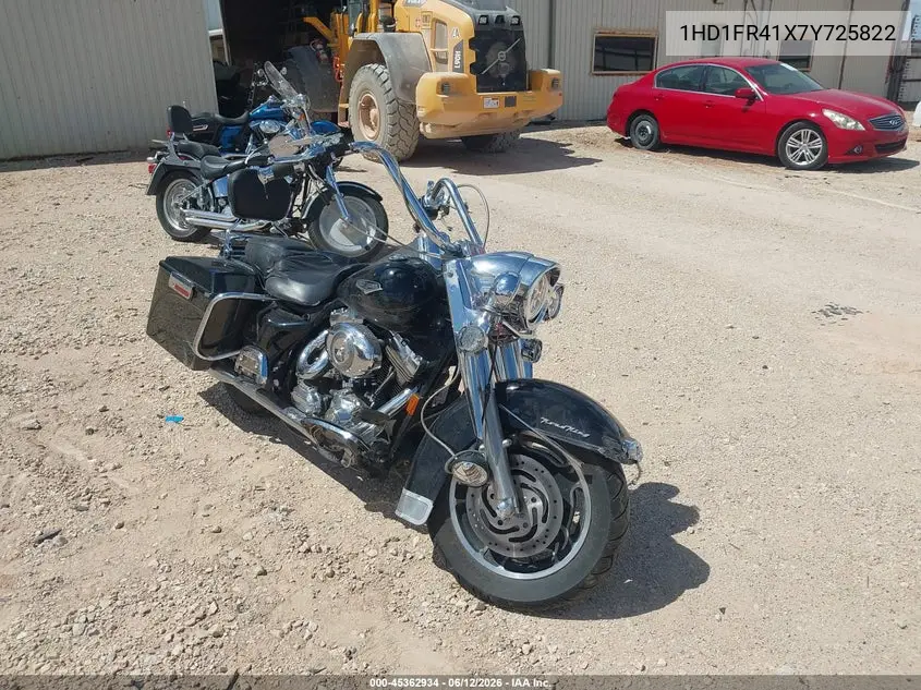 2007 Harley-Davidson Flhrci VIN: 1HD1FR41X7Y725822 Lot: 45362934