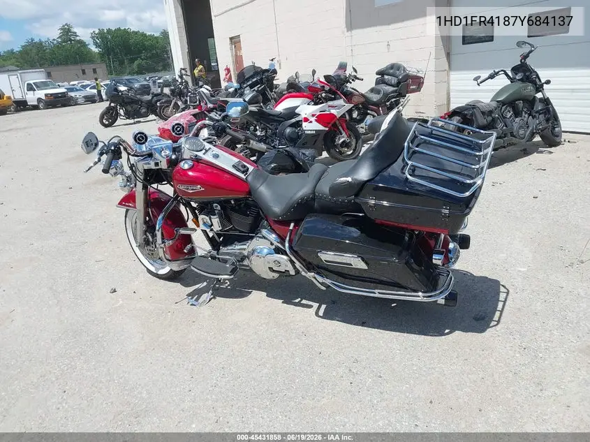 2007 Harley-Davidson Flhrci VIN: 1HD1FR4187Y684137 Lot: 45431858