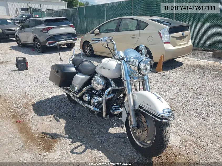 2007 Harley-Davidson Flhrs VIN: 1HD1FY4147Y617111 Lot: 45486257
