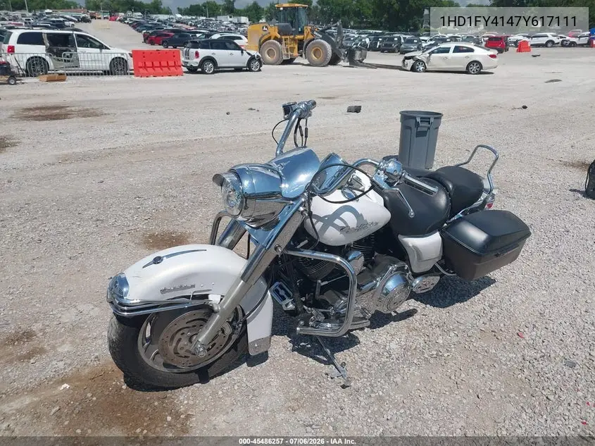 2007 Harley-Davidson Flhrs VIN: 1HD1FY4147Y617111 Lot: 45486257