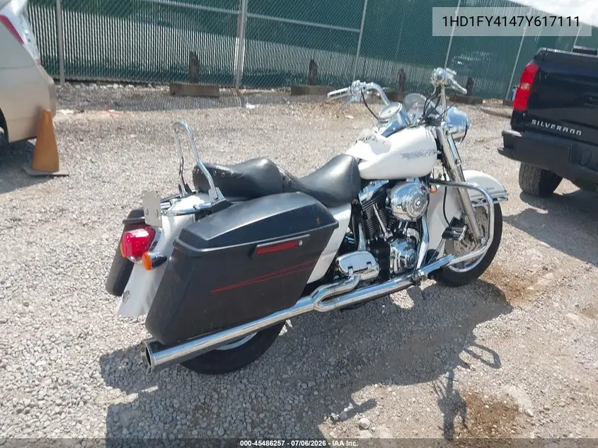 2007 Harley-Davidson Flhrs VIN: 1HD1FY4147Y617111 Lot: 45486257