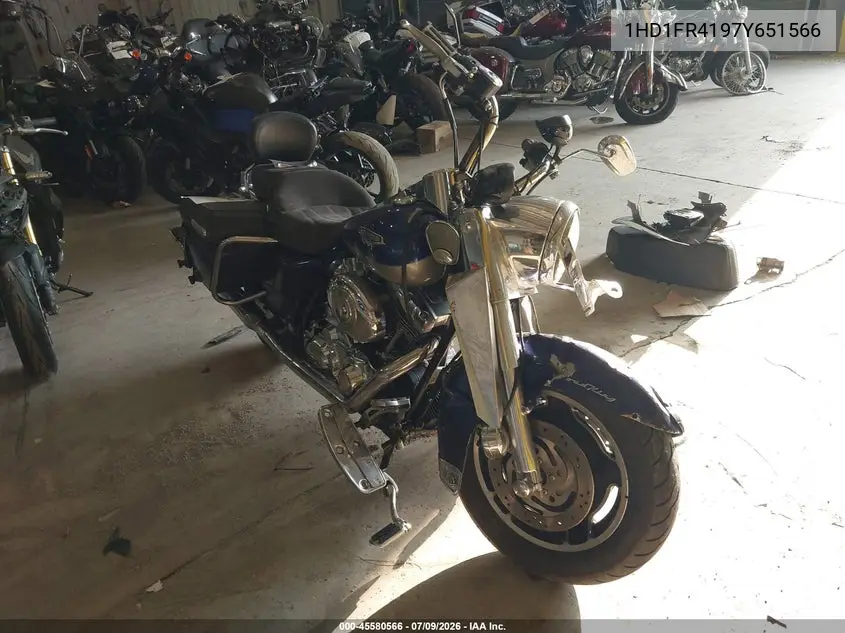2007 Harley-Davidson Flhrci VIN: 1HD1FR4197Y651566 Lot: 45580566