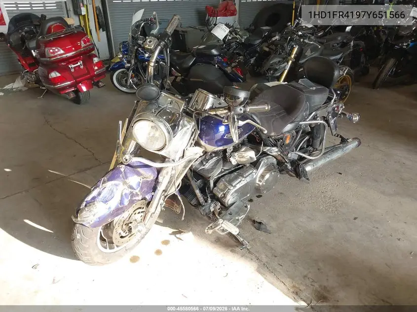 2007 Harley-Davidson Flhrci VIN: 1HD1FR4197Y651566 Lot: 45580566