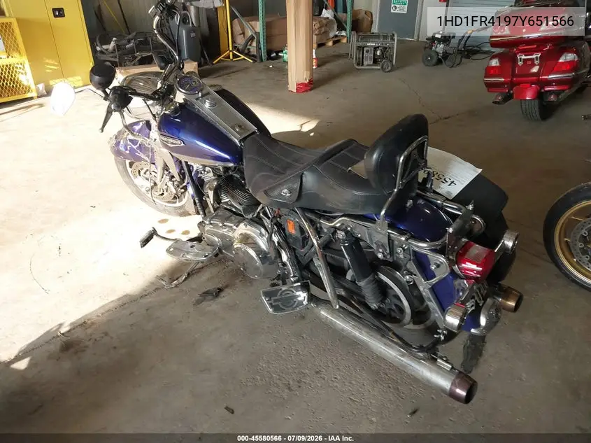 2007 Harley-Davidson Flhrci VIN: 1HD1FR4197Y651566 Lot: 45580566