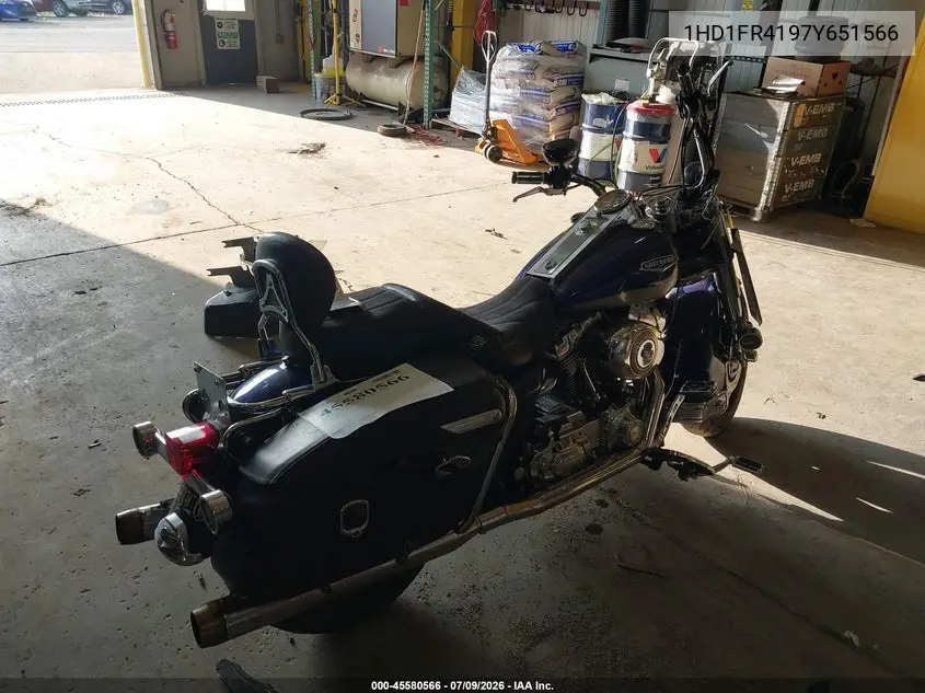 2007 Harley-Davidson Flhrci VIN: 1HD1FR4197Y651566 Lot: 45580566