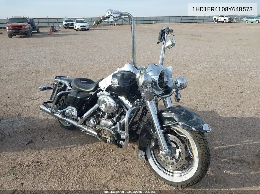 2008 Harley-Davidson Flhrc VIN: 1HD1FR4108Y648573 Lot: 44732999