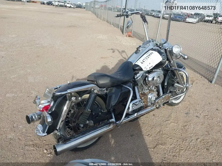 2008 Harley-Davidson Flhrc VIN: 1HD1FR4108Y648573 Lot: 44732999