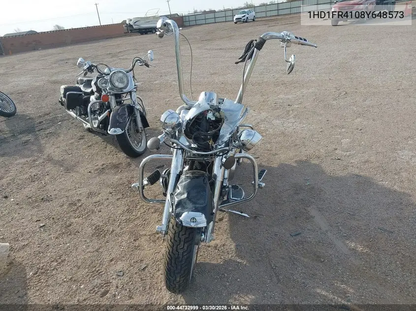 2008 Harley-Davidson Flhrc VIN: 1HD1FR4108Y648573 Lot: 44732999