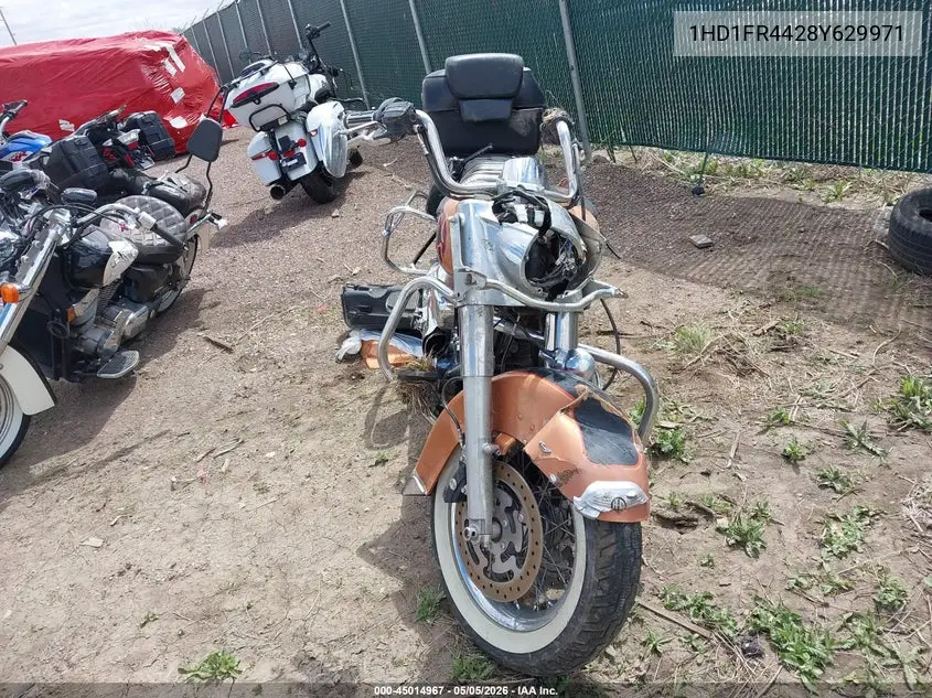 2008 Harley-Davidson Flhrc 105Th Anniversary Edition VIN: 1HD1FR4428Y629971 Lot: 45014967