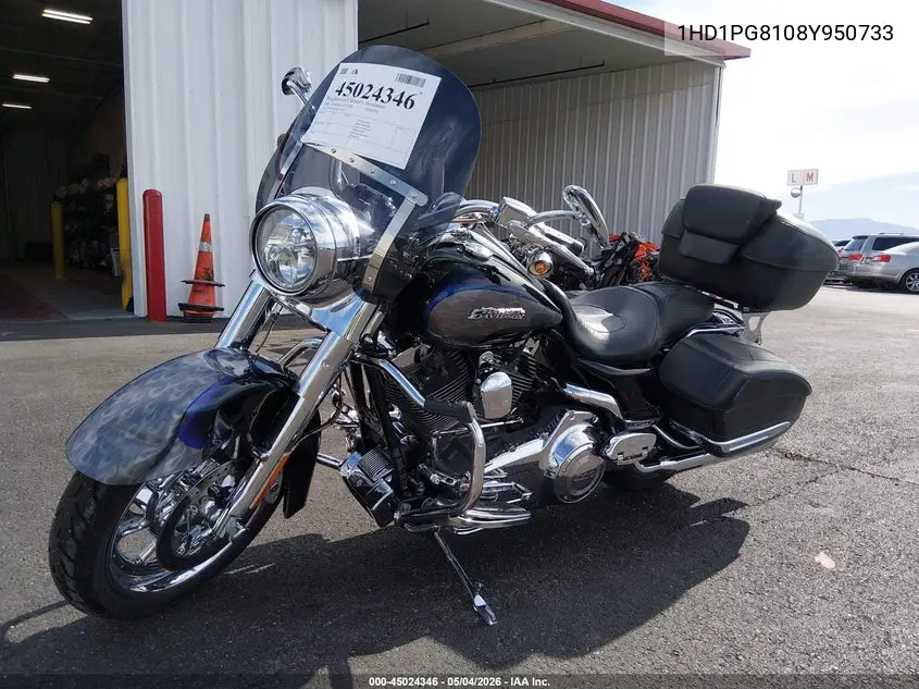 2008 Harley-Davidson Flhrse4 VIN: 1HD1PG8108Y950733 Lot: 45024346