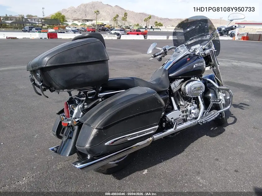 2008 Harley-Davidson Flhrse4 VIN: 1HD1PG8108Y950733 Lot: 45024346