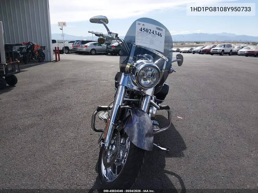 2008 Harley-Davidson Flhrse4 VIN: 1HD1PG8108Y950733 Lot: 45024346
