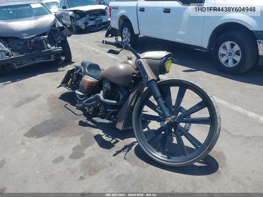2008 Harley-Davidson Flhrc 105Th Anniversary Edition VIN: 1HD1FR4438Y604948 Lot: 45313941