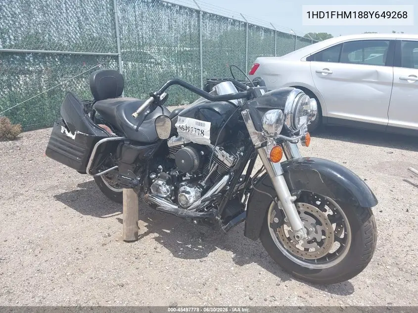 2008 Harley-Davidson Flhp Police VIN: 1HD1FHM188Y649268 Lot: 45497778