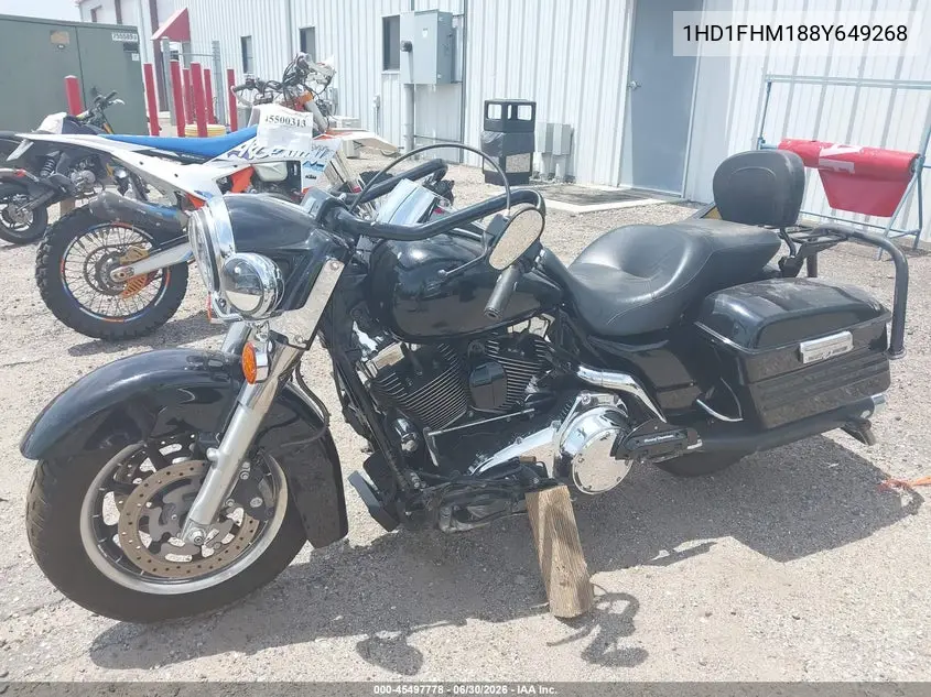 2008 Harley-Davidson Flhp Police VIN: 1HD1FHM188Y649268 Lot: 45497778