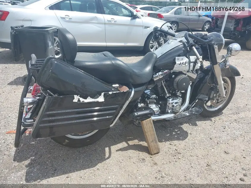 2008 Harley-Davidson Flhp Police VIN: 1HD1FHM188Y649268 Lot: 45497778